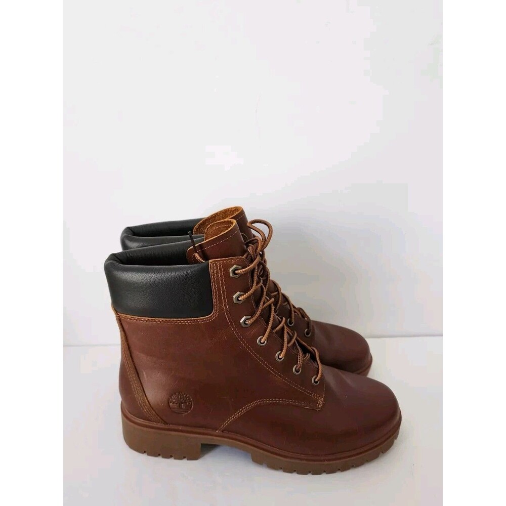New TIMBERLAND Women's Jayne "6 Waterproof Moto boots A1SFC Size 8